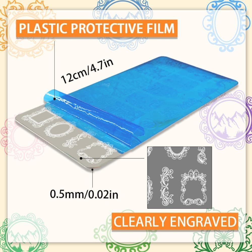 3 Placas de Estampado de Uñas  - Photographic Memory reseña y precio