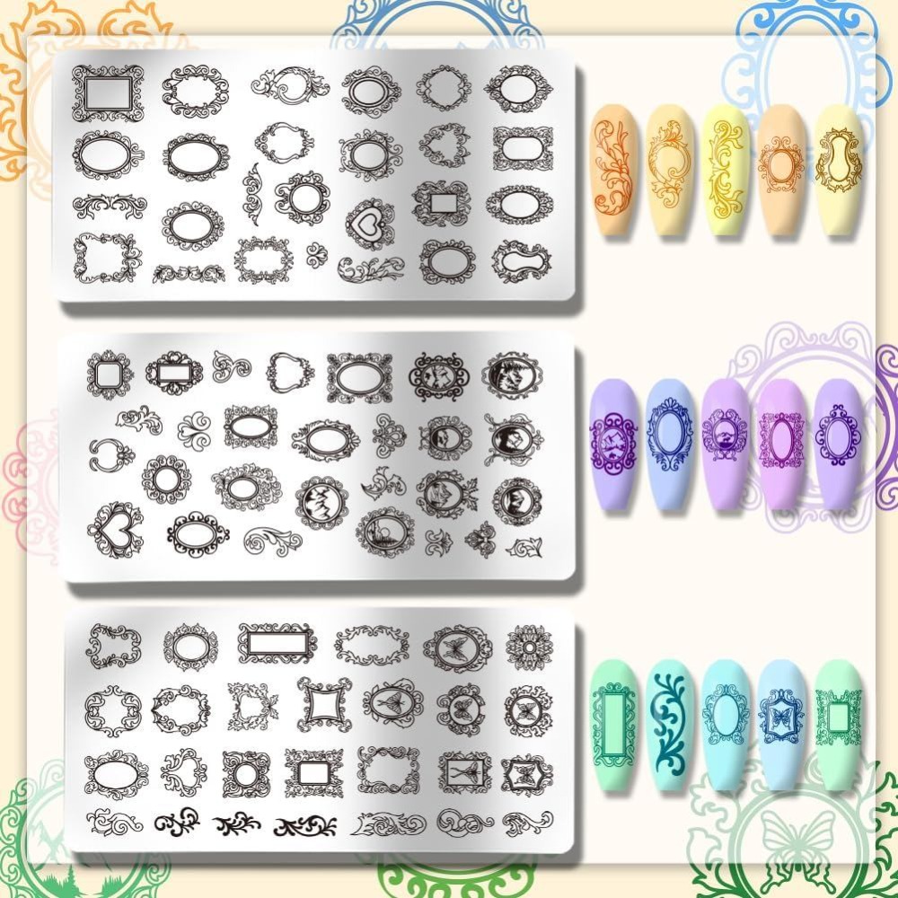3 Placas de Estampado de Uñas  - Photographic Memory reseña y precio