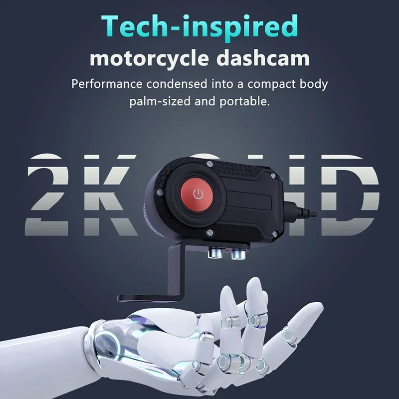 2K HD motocicleta DVR impermea - Photographic Memory reseña y precio