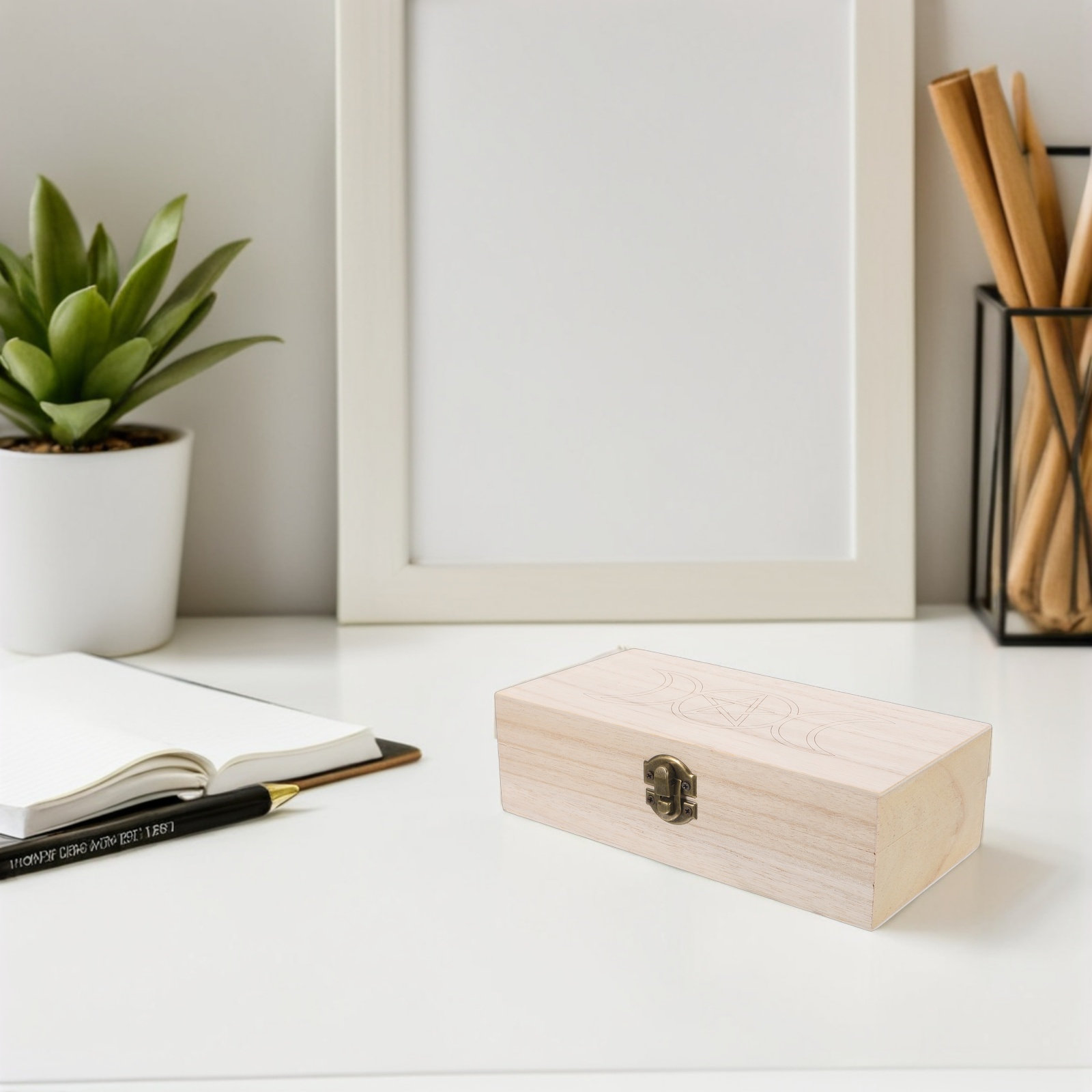 Caja de Madera para Tarot, Cof - Memory Card Case reseña y precio