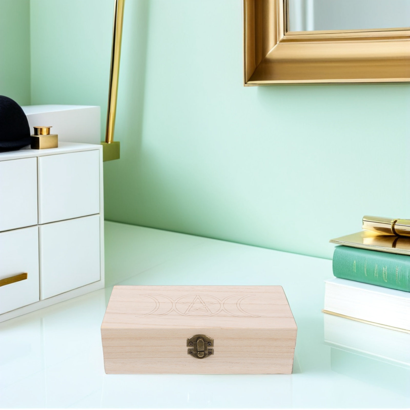Caja de Madera para Tarot, Cof - Memory Card Case reseña y precio