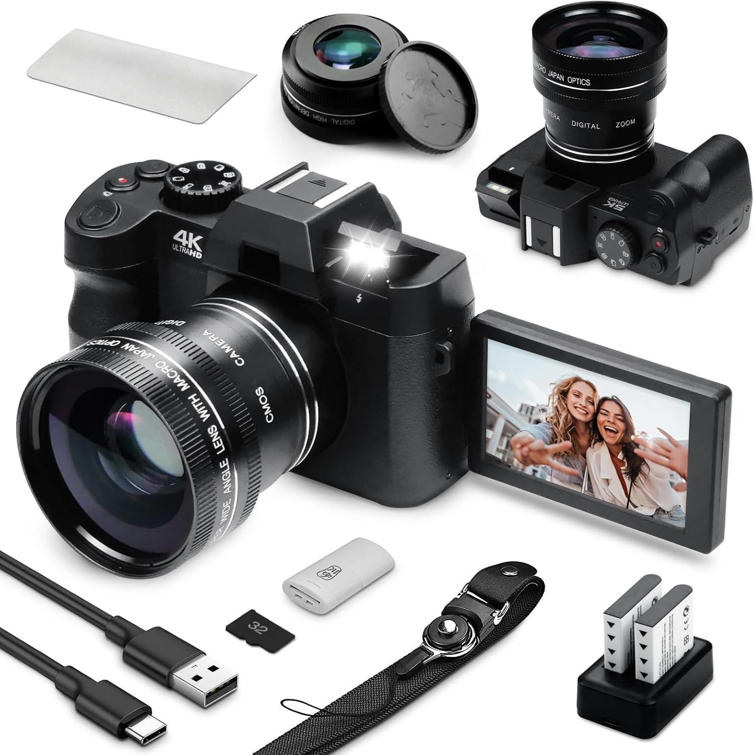 Cámara Digital de 48MP con WiF - Photography Youtube reseña y precio