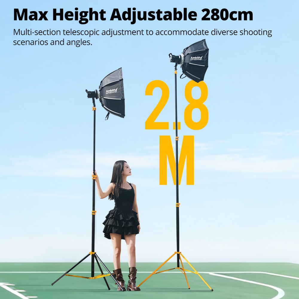 AMBITFUL GM280Y Soporte de Luz - Photography Kit Pro reseña y precio