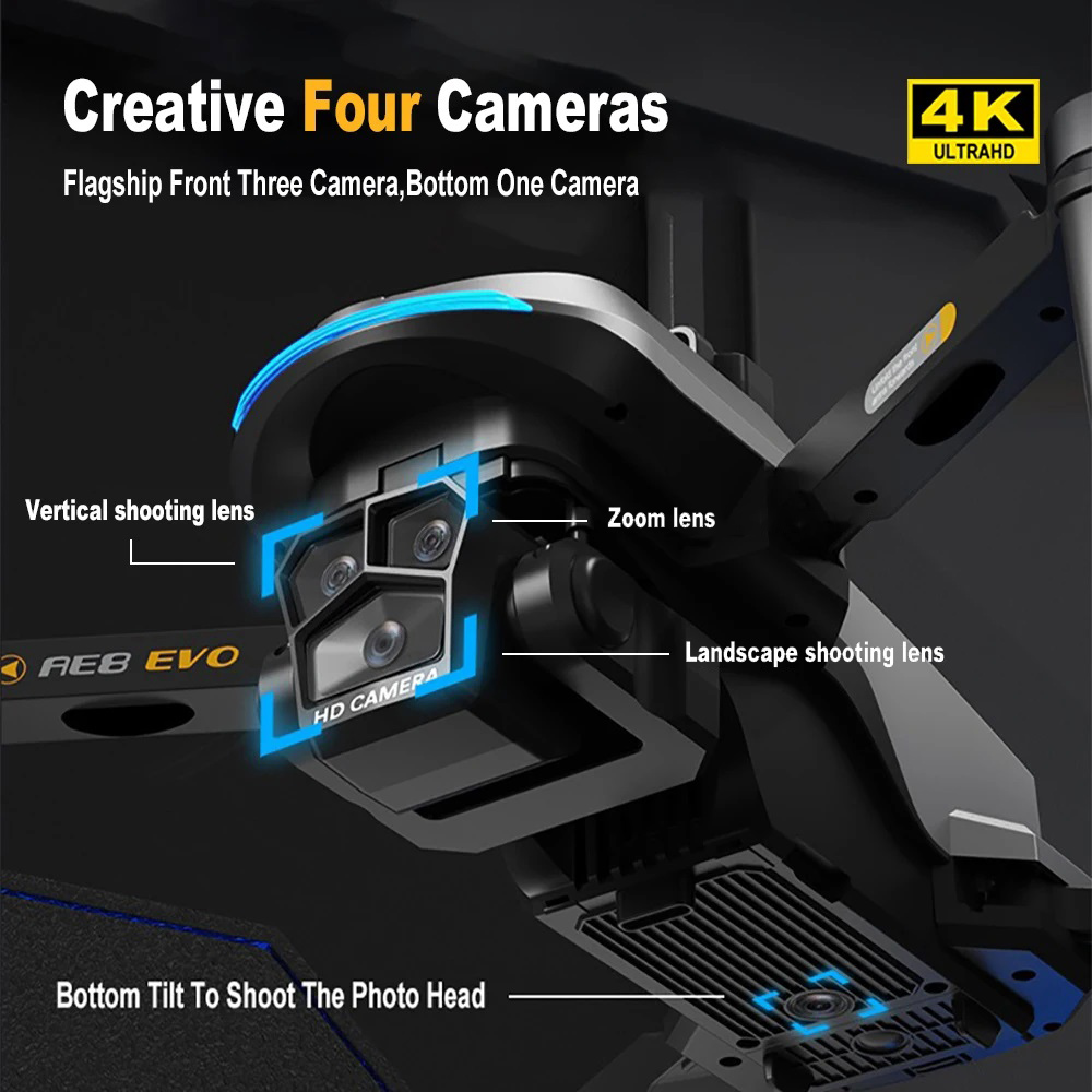 Dron AE8 EVO 4K Profesional 5G - Photography Pro reseña y precio