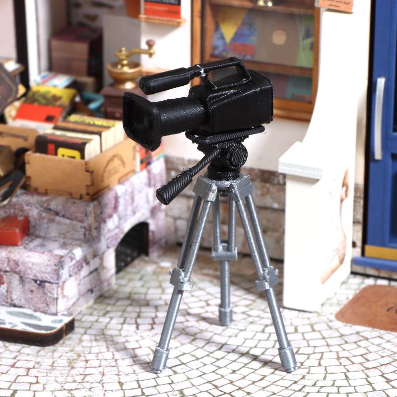 Mini trípode para videocámara, - Photography Camera reseña y precio