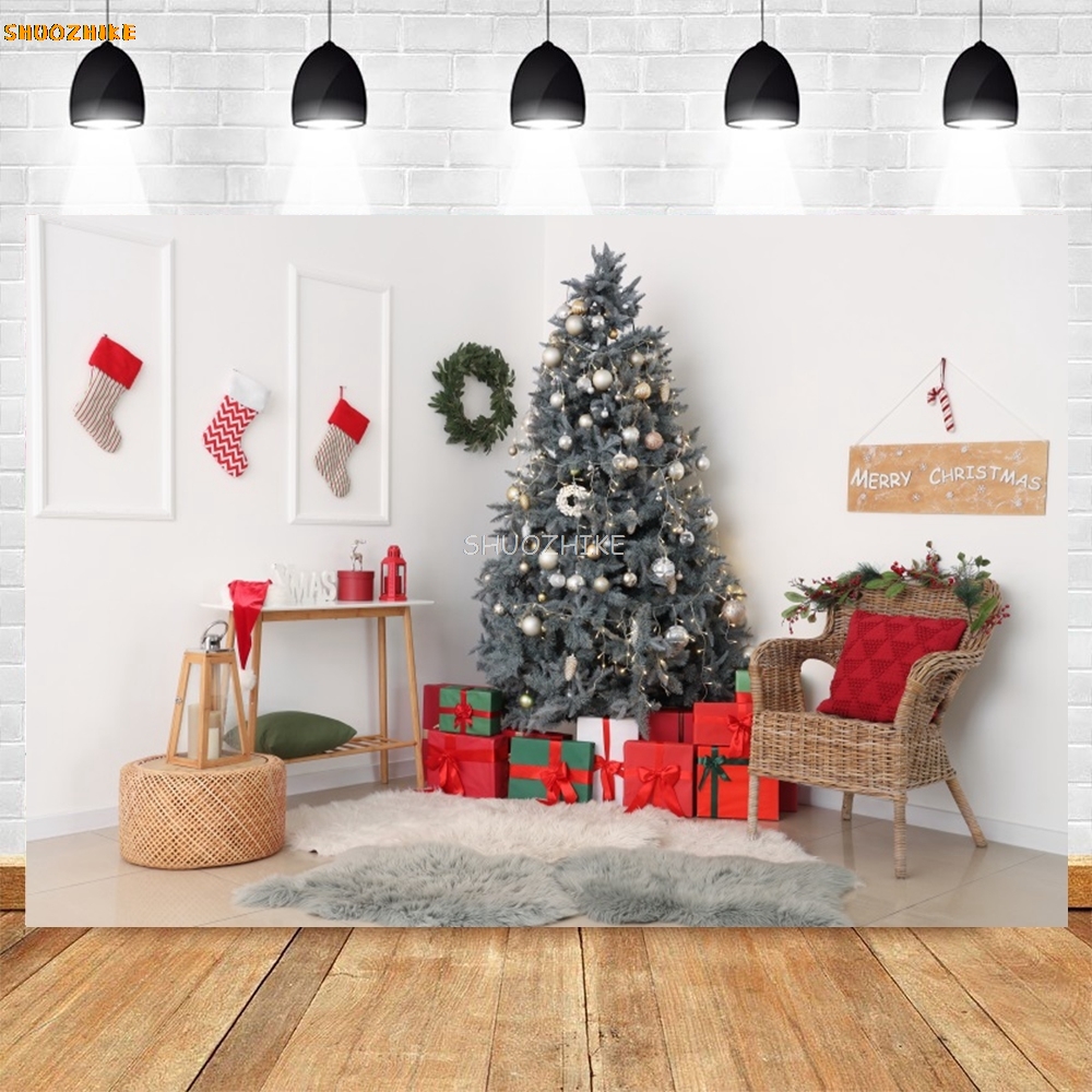 Fondos navideños para fotograf - Photography Backdrop Muslin reseña y precio