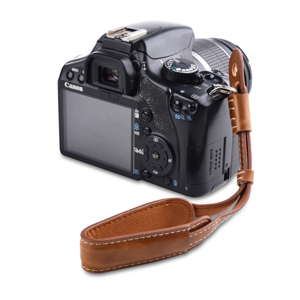 Empuñadura de cuero para cámar - Camera Strap Leather reseña y precio