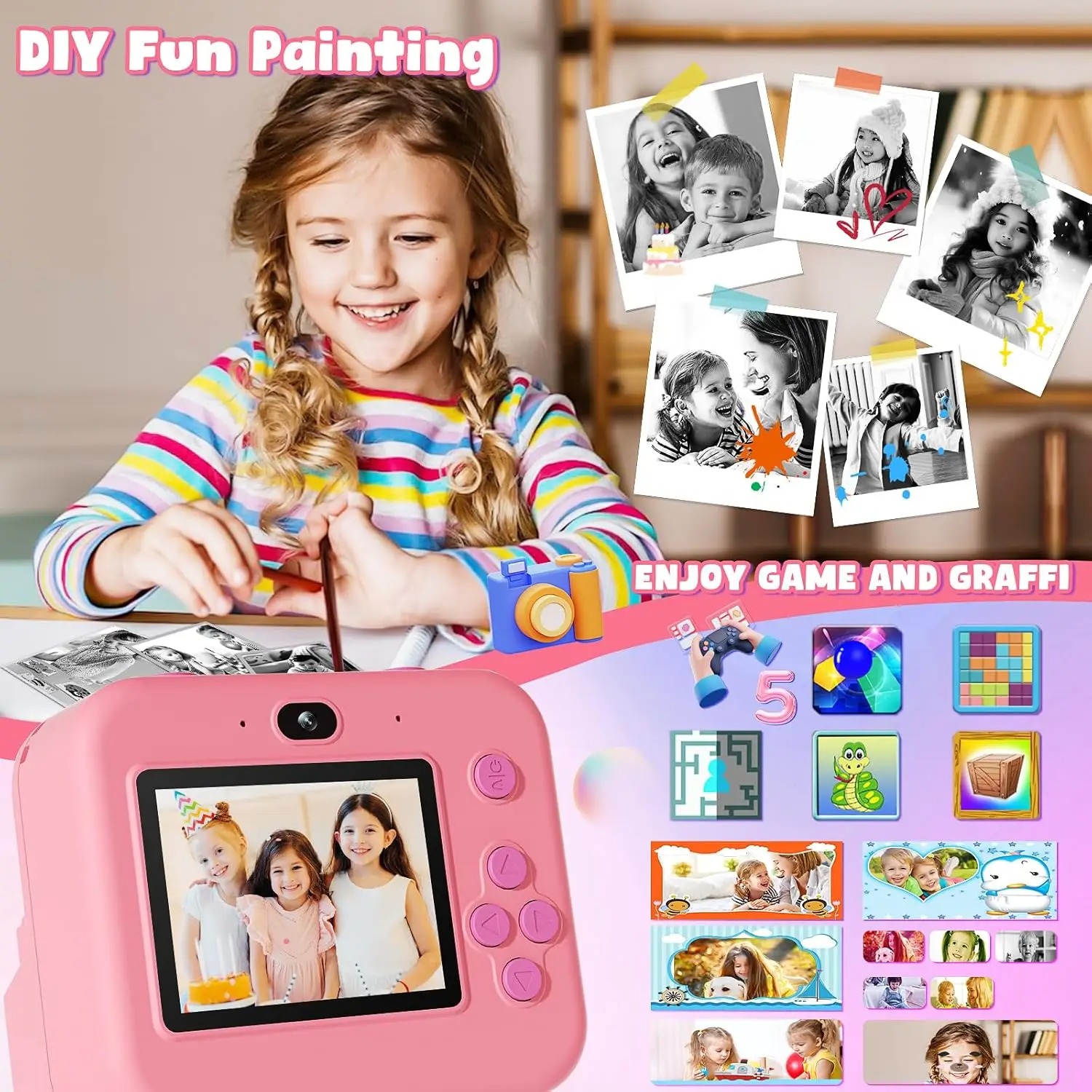 Nueva cámara de impresión inst - Photography And Videography reseña y precio