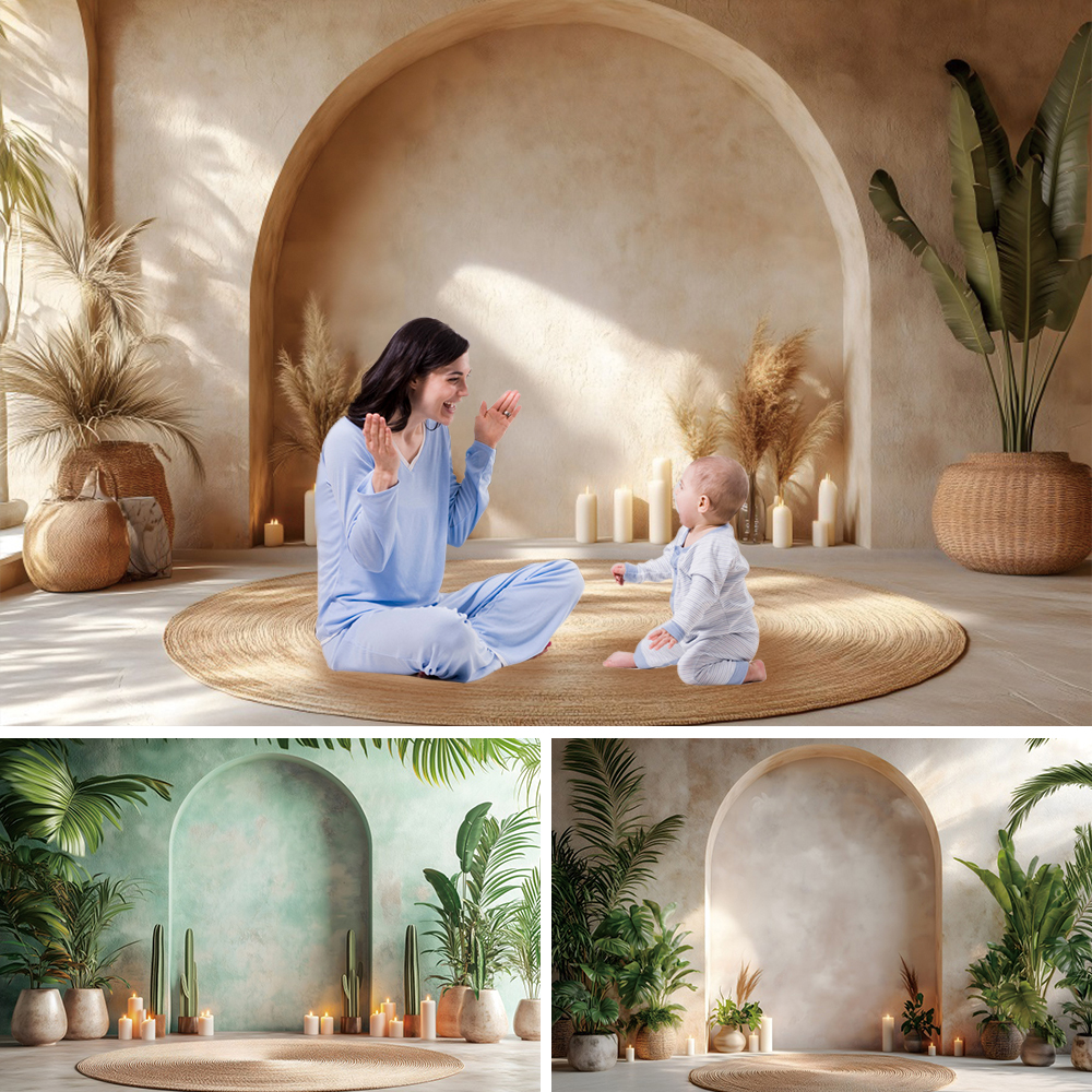 Fondos de fotografía de interi - Photography Backdrop Muslin reseña y precio