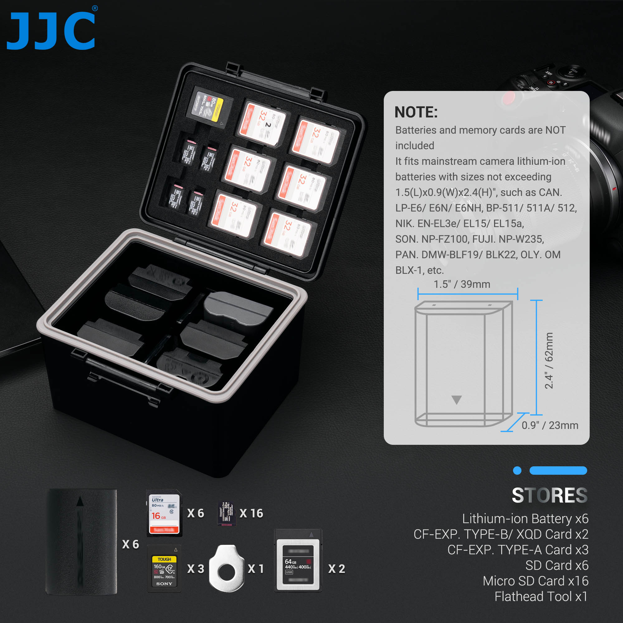 Caja de almacenamiento para ba - Memory Card Case reseña y precio