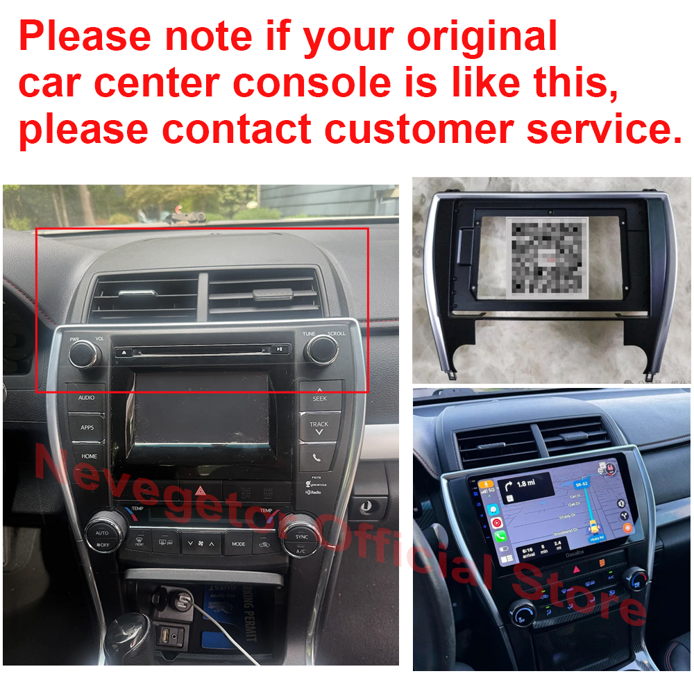 Android 16 para Toyota Camry 7 - Photography Xv reseña y precio