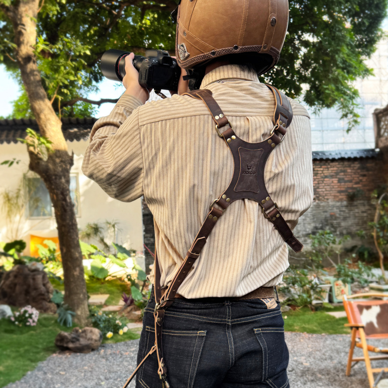 Nueva Correa de Cuero Genuino  - Camera Strap Leather reseña y precio