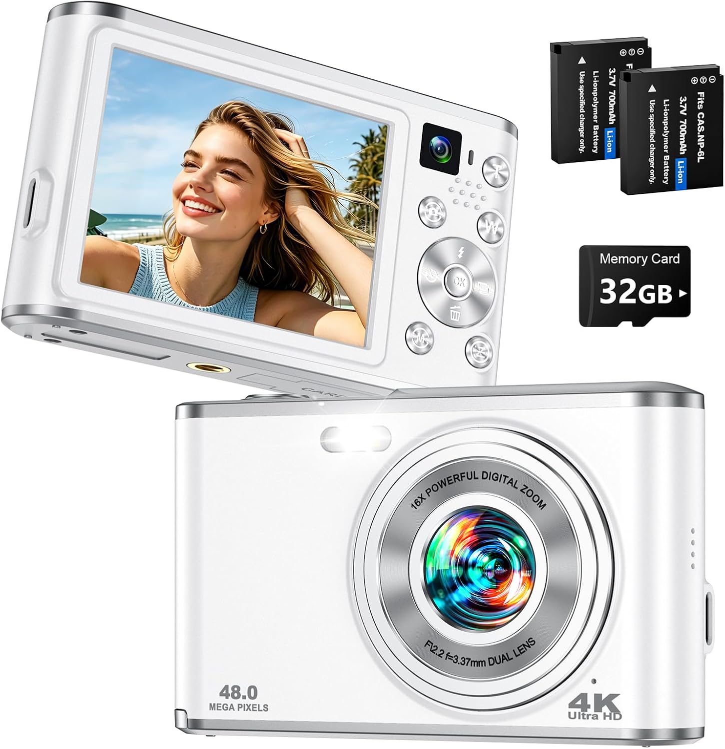 Cámara digital 4K para vloggin - Photography Youtube reseña y precio