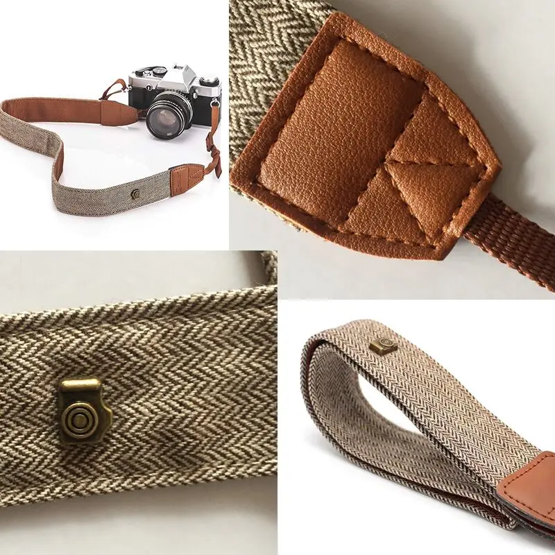 Correa de Cámara Portátil Ajus - Camera Strap Leather reseña y precio